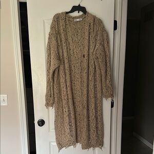 Cozy Beige Knit Sweater